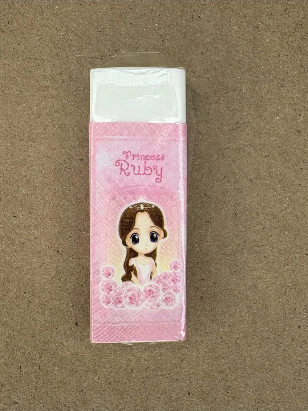 NEW Princess Ruby Korea Vintage Stationery Eraser
